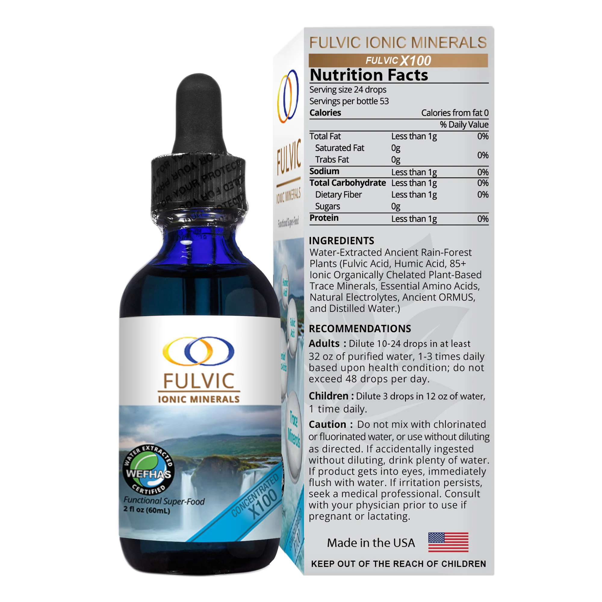 Fulvic Ionic Minerals X100 - Image 3